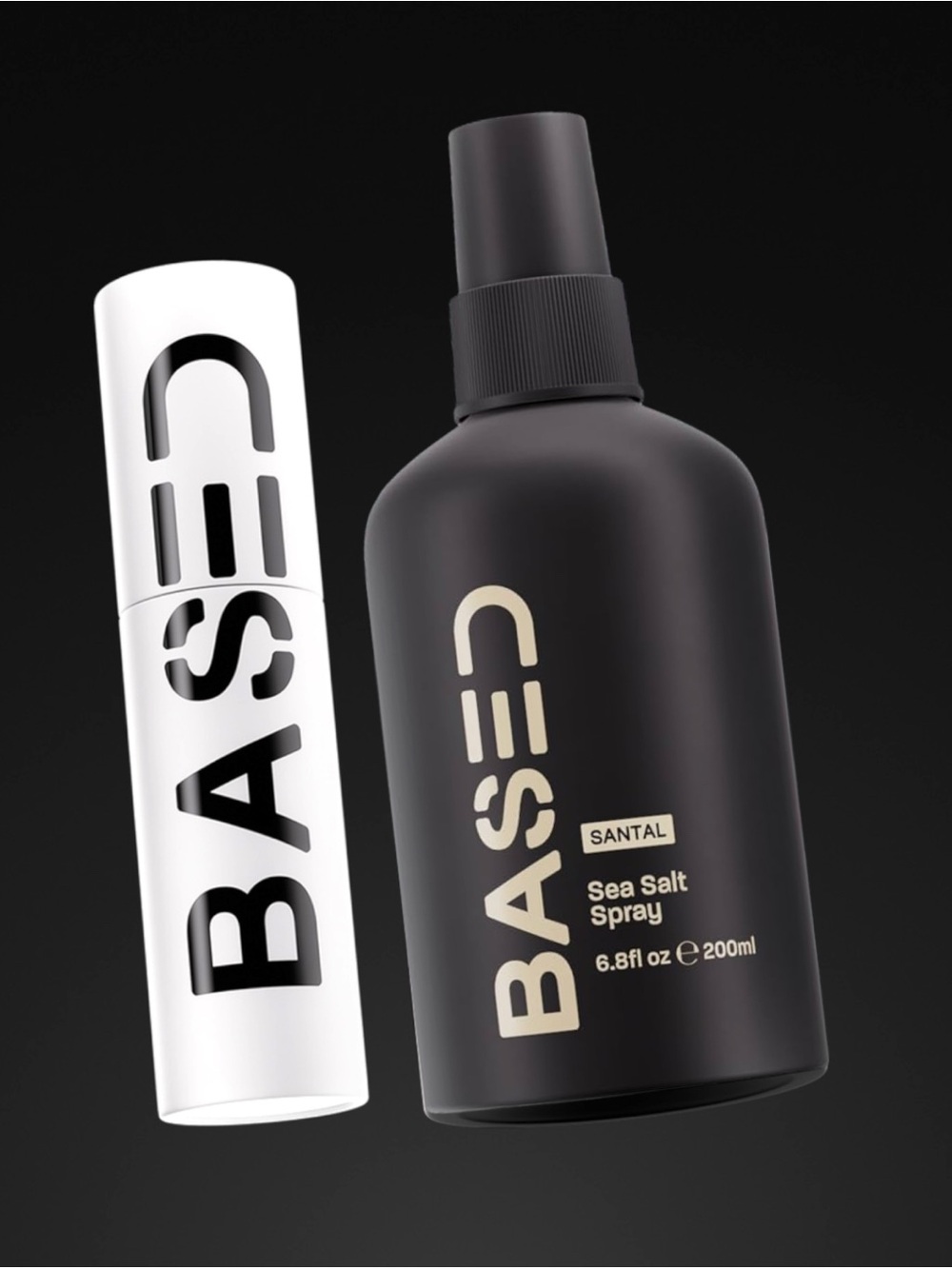 BASED BODYWORKS Texture Essentials Set Matte Volume Hair Powder + Spray NIB